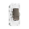 BG Black Nickel 20A Retractive Grid Switch  RBN14 Available from RS Electrical Supplies