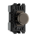 BG Black Nickel Dimmer Grid Switch RBNDLT Available from RS Electrical Supplies