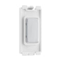 BG Brushed Steel Blank Grid Module RBSBLNK Available from RS Electrical Supplies
