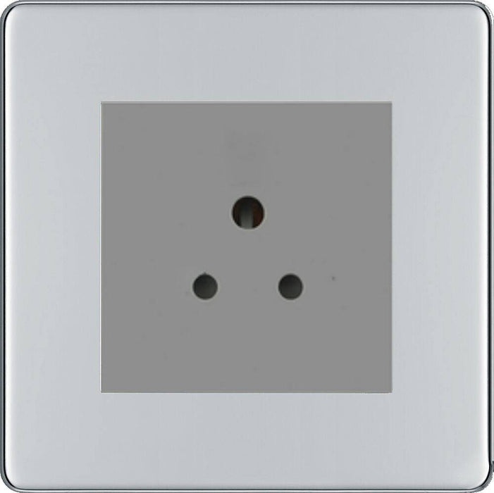BG Nexus Screwless Polished Chrome 2A Unswitched Socket FPC28MG Available from RS Electrical Supplies
