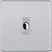 BG Nexus Screwless Brushed Steel Flex Outlet FBSFLEX Available from RS Electrical Supplies