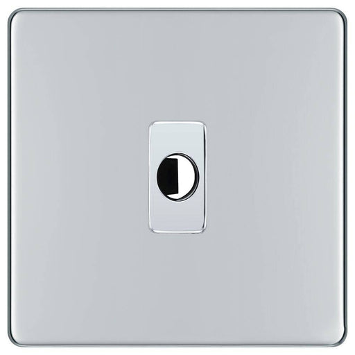 BG Nexus Screwless Polished Chrome Flex Outlet FPCFLEX Available from RS Electrical Supplies