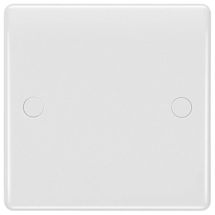 BG White Moulded 25A Flex Outlet Plate 858 Available from RS Electrical Supplies
