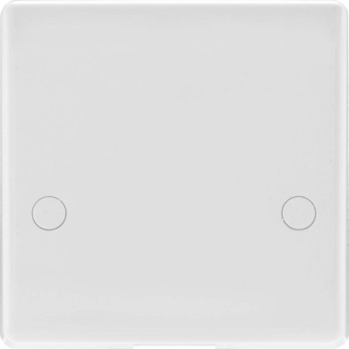 BG White Moulded 45A Cooker Outlet Plate 879 Available from RS Electrical Supplies