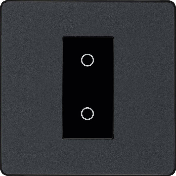 BG Evolve Matt Grey 1G  Master Touch Dimmer Switch PCDMGTDM1B Available from RS Electrical Supplies