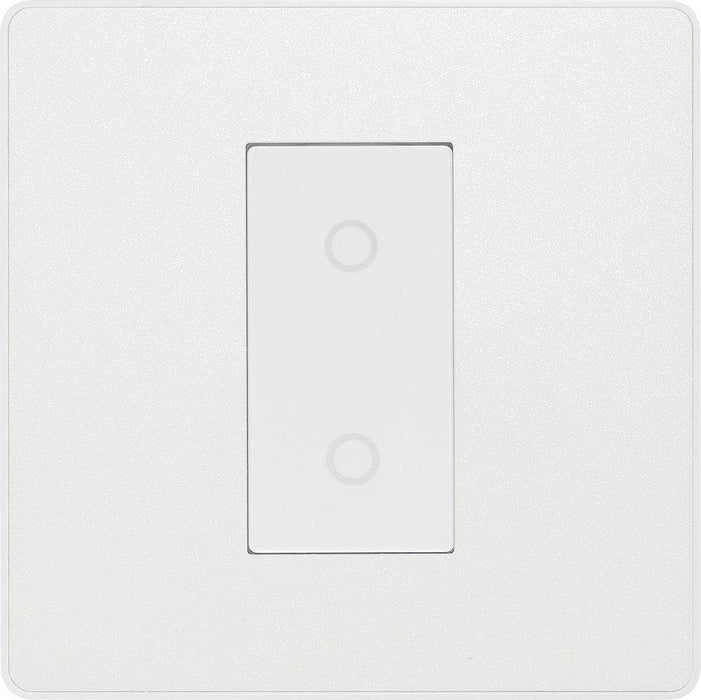 BG Evolve Pearl White 1G  Master Touch Dimmer Switch PCDCLTDM1W Available from RS Electrical Supplies
