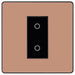 BG Evolve Polished Copper 1G Secondary Touch Dimmer Switch PCDCPTDS1B Available from RS Electrical Supplies