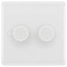 BG White Moulded 2G Dimmer Switch 882 Available from RS Electrical Supplies
