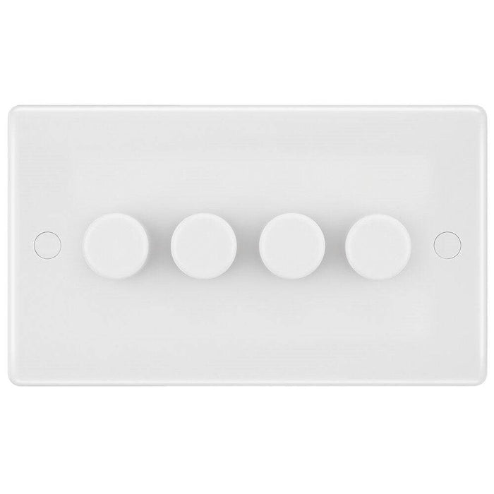 BG White Moulded 4G Dimmer Switch 884 Available from RS Electrical Supplies