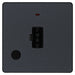 BG Evolve Matt Grey 13A Unswitched Spur with LED and Flex Outlet PCDMG54B Available from RS Electrical Supplies