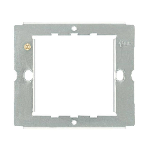 BG Nexus Metal & Moulded PVC 1-2 Gang Grid Frame RFR12 Available from RS Electrical Supplies