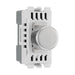 BG Brushed Steel Dimmer Grid Switch RBSDTR Available from RS Electrical Supplies