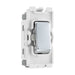 BG Electrical Polished Chrome 20AX 2 Way Single Pole Centre Off Grid Switch RPC12C Available from RS Electrical Supplies