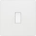 BG Evolve Pearl White 1G 2W Light Switch PCDCL12W Available from RS Electrical Supplies