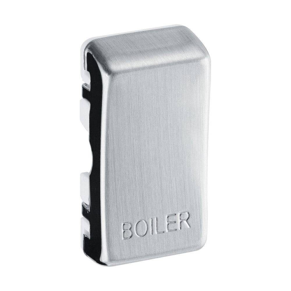 BG Grid Brushed Steel Engraved 'Boiler' Rocker RRBLBS | RS Electrical ...