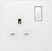 BG Evolve Pearl White 13A Single Socket PCDCL21W Available from RS Electrical Supplies