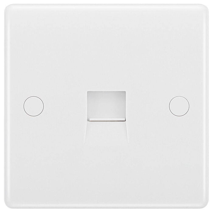 BG White Moulded Master Telephone Socket 8BTM/1 Available from RS Electrical Supplies