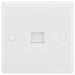 BG White Moulded Master Telephone Socket 8BTM/1 Available from RS Electrical Supplies