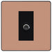 BG Evolve Polished Copper Satellite Socket PCDCP61B Available from RS Electrical Supplies
