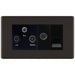BG Nexus Screwless Black Nickel Combination TV Socket FBN68B Available from RS Electrical Supplies