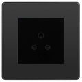 bg evolve black chrome 2a unswitched socket pcdbc2aussb Available From RS Electrical Supplies