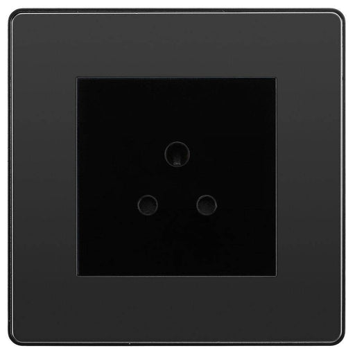 bg evolve black chrome 2a unswitched socket pcdbc2aussb Available From RS Electrical Supplies