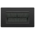 bg evolve black chrome 4g cable brush outlet pcdbc4gbrb Available From RS Electrical Supplies