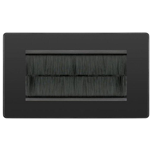 bg evolve black chrome 4g cable brush outlet pcdbc4gbrb Available From RS Electrical Supplies