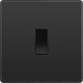 bg evolve black chrome intermediate light switch pcdbc13b Available From RS Electrical Supplies