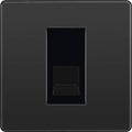 bg evolve black chrome secondary telephone socket pcdbcbts1b Available From RS Electrical Supplies
