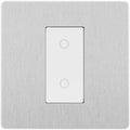 BG Evolve Brushed Steel 1G Secondary Touch Dimmer Switch PCDBSTDS1W Available from RS Electrical Supplies