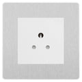 BG Evolve Brushed Steel 2A Unswitched Socket PCDBS2AUSSW Available from RS Electrical Supplies