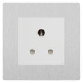 BG Evolve Brushed Steel 5A Unswitched Socket PCDBS5AUSSW Available from RS Electrical Supplies
