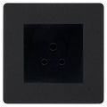 BG Evolve Matt Black 2A Unswitched Socket PCDMB2AUSSB Available from RS Electrical Supplies
