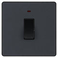 BG Evolve Matt Grey 20A Double Pole Switch with LED PCDMG31B Available from RS Electrical Supplies