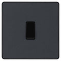 BG Evolve Matt Grey Intermediate Light Switch PCDMG13B Available from RS Electrical Supplies