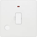 BG Evolve Pearl White 13A Unswitched Spur with LED and Flex Outlet PCDCL54W Available from RS Electrical Supplies