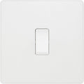 BG Evolve Pearl White 1G 2W Light Switch PCDCL12W Available from RS Electrical Supplies