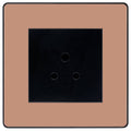 BG Evolve Polished Copper 5A Unswitched Socket PCDCP5AUSSB Available from RS Electrical Supplies