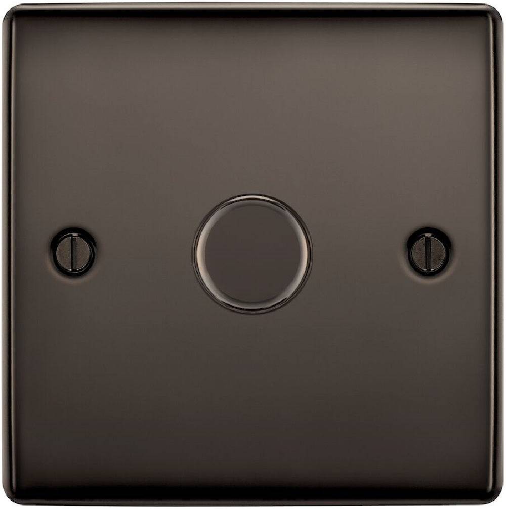 BG Nexus Metal Black Nickel 1G Dimmer Switch NBN81 | RS Electrical
