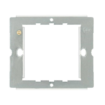 BG Nexus Metal & Moulded PVC 1-2 Gang Grid Frame RFR12
