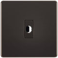 BG Nexus Screwless Black Nickel Flex Outlet FBNFLEX Available from RS Electrical Supplies