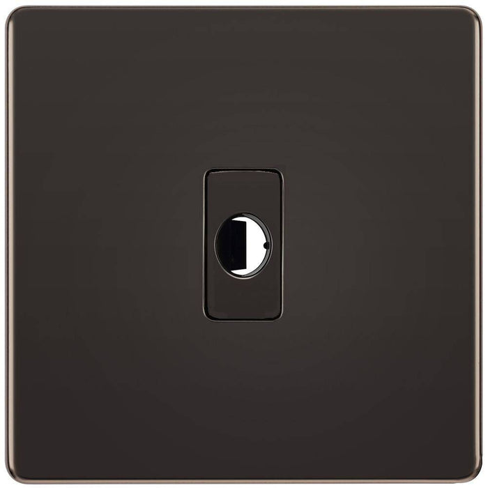 BG Nexus Screwless Black Nickel Flex Outlet FBNFLEX Available from RS Electrical Supplies