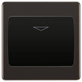 BG Nexus Screwless Black Nickel Hotel Key Card Switch FBNKYCSB Available from RS Electrical Supplies