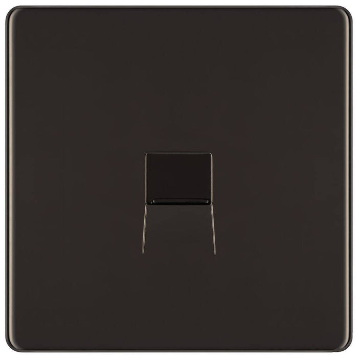 BG Nexus Screwless Black Nickel Master Telephone Socket FBNBTM1 Available from RS Electrical Supplies