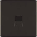 BG Nexus Screwless Black Nickel Secondary Telephone Socket FBNBTS1 Available from RS Electrical Supplies