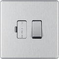 BG Nexus Screwless Brushed Steel 13A Switched Spur FBS50 Available from RS Electrical Supplies