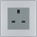 BG Nexus Screwless Polished Chrome 13A Unswitched Socket FPCUSSG Available from RS Electrical Supplies
