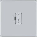 BG Nexus Screwless Polished Chrome 13A Unswitched Spur FPC54 Available from RS Electrical Supplies