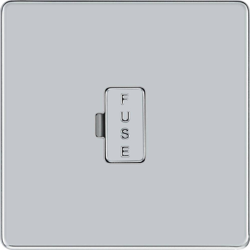 BG Nexus NBN53-01 Metal Switched Fused Spur With Flex Outlet & Neon In Black Nickel Nbn53 01 - Foto 8